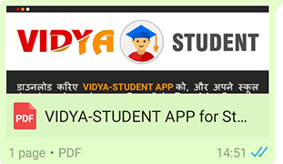 Download VIDYA Online Student broucher